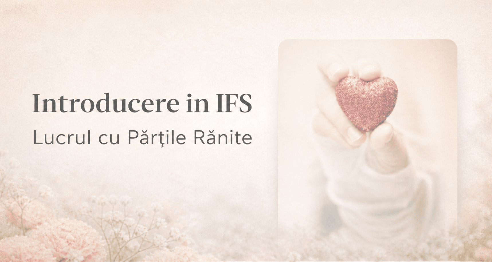 Curs Introducere în IFS: Lucrul cu Părțile Rănite